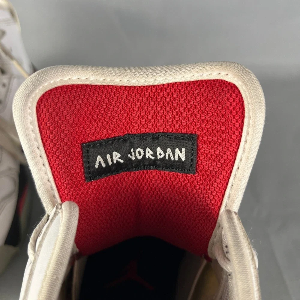 Nike Air Jordan Mid Mars 270 Sneakers Kids 6 White Fire Red Lace Up BQ6508-100